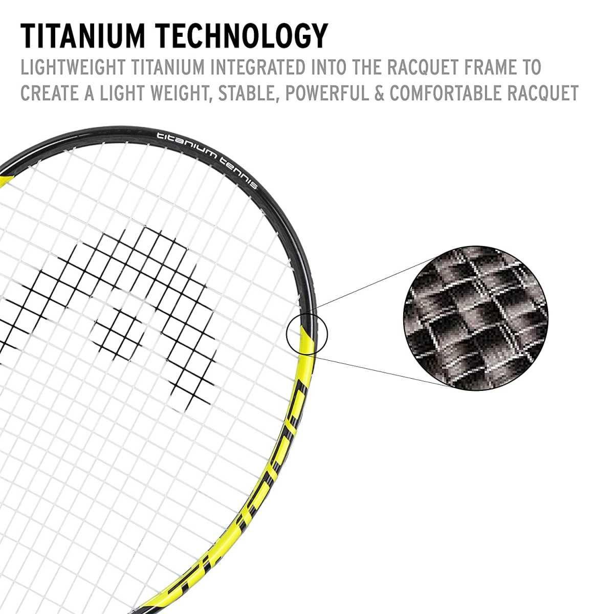 HEAD TITANIUM 1000 TENNIS RACQUET MILL SPORTS