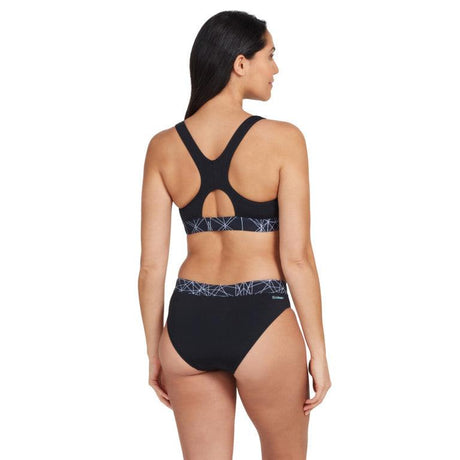 Zoggs Warrego Actionback Two Piece Swimwear - Shoply